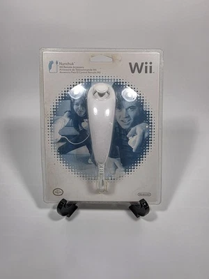 Official Nintendo Wii OEM Nunchuck Controller, NEW Factory Sealed - Image 1 of 2