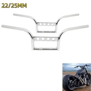 22mm 25mm  Handlebar For Yamaha Stryker 1300 For Honda Shadow Spirit VT750C2 - Picture 1 of 13