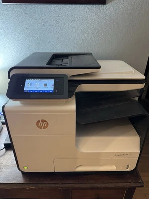 HP PageWide Pro 477dw Multifunction Color Printer See Print Quality Report - Image 1 of 4