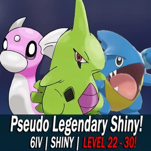 Pokemon Legends ZA Pseudo Legendario Paquete Brillante 6IV Listo para Batalla!! - Imagen 1 de 36