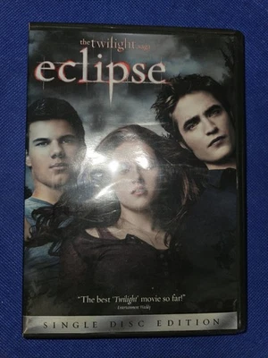 The Twilight Saga: Eclipse (DVD, 2010) – Single Disc Edition – Vampire Romance Foto 1 de 3