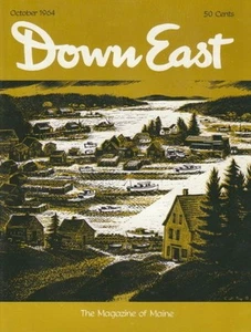 Down East Maine Magazine 1964 October Rockland/Norridgewock/Merrymeeting Bay - Foto 1 di 3