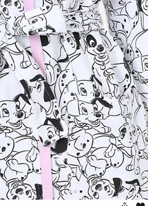 DISNEY 101 DALMATIONS DRESSING GOWN GEORGE ASDA ROBE NIGHT GOWN HOOD UK M NEW - Picture 1 of 3