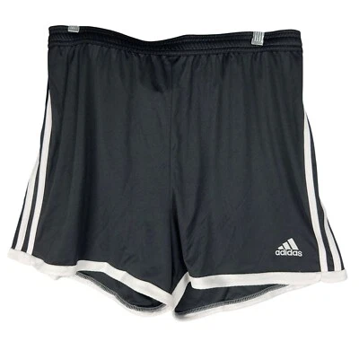 Pantalones Cortos Adidas Climacool Niñas Talla XL Blanco y Negro Cordones Rayas Atletismo Foto 1 de 4