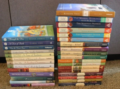 lot 31 Guidepost HC books Patchwork, Grace Chapel, Miracles Happen Mary's - Image 1 of 4