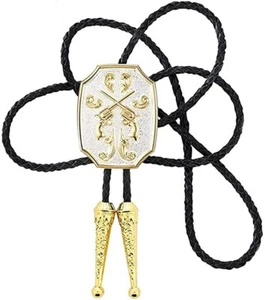 Moda Denim Corbata Occidental, Collar Colgante Cabeza de Caballo Para Hombre Corbata Bolo - Imagen 1 de 80