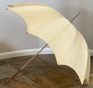 Ombrello ombrellone vintage - diametro 31", lunghezza 30,5" - Foto 1 di 9