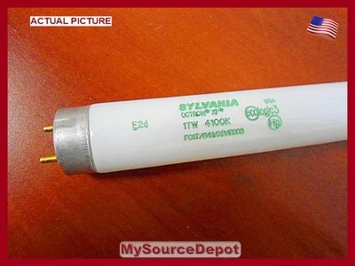 Sylvania 21907-2 FO17/15W/841/XP/SS/ECO3 Recto T8 Tubo Fluorescente Bombilla Foto 1 de 2
