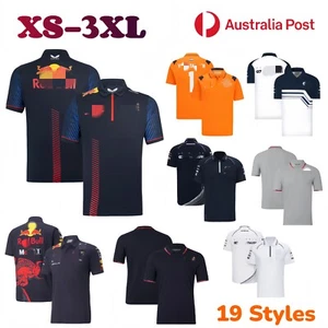Motorcycle Racing Team Sport Costume Polo T-Shirt Breathable Quick Drying Summer - Picture 1 of 28