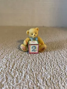 Enesco Cherished Teddies #302848 - 1997 Number "2" Block Priscilla Hillman - Picture 1 of 6