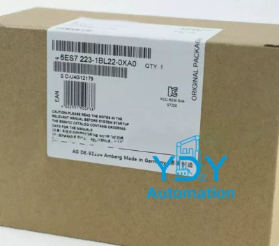 New Siemens 6ES7223-1BL22-0XA0 6ES7 223-1BL22-0XA0 SIMATIC S7-200, digital I/O  - Image 1 of 3
