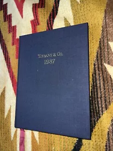 RARE Tiffany & Co 1838-1937 150th Anniversary Calendar Printed & Bound In Japan - Picture 1 of 10