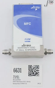 6631 MKS MFC, IO TYPE "B" GE50A-31530 - Picture 1 of 7