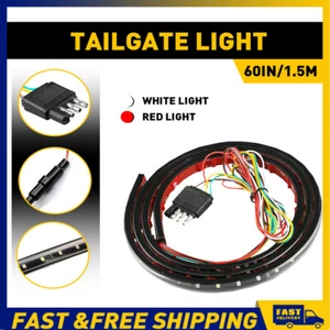 60" Single Row Truck Tailgate Light Bar LED Strip Brake Reverse Turn Signal Lamp - Picture 1 of 11