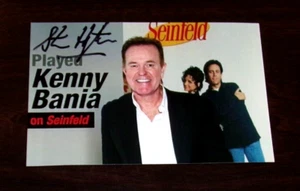 Steve Hytner Autographed 4x6 Seinfeld Kenny Bania Glossy Photo - Picture 1 of 1