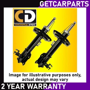 Front Shock Absorbers x 2 for Vauxhall Insignia (+ SRI Models) from 2008-2017 - Picture 1 of 2