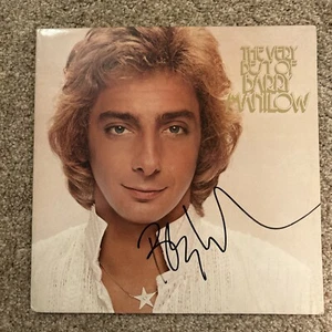 Signed BARRY MANILOW - The VERY Best Of Vinyl LP 1979. Genuine autograph - Picture 1 of 2