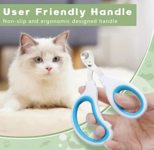 Alyvisun Cat Nail Clippers, Professional Cat Claw Clipper with Positioning Hole, - Bild 1 von 7