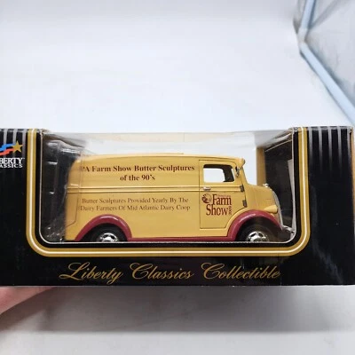 Liberty Classics 1938 Studebaker Panel Van PA Farm Show 1:25 Scale Diecast 1/500 - Image 1 of 4