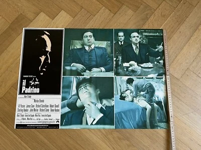 9 Original THE GODFATHER  Der Pate Il Padrino Kino Movie Posters 1972 Italy - Bild 1 von 4