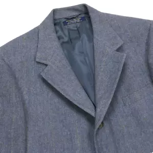 VTG Brooks Brothers Est. 1818 Sport Coat 40R 100% Camelhair 3/2 Roll Windowpane - Picture 1 of 12