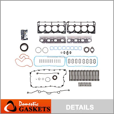 Full Gasket Set Fits 09-16 Chrysler 300 Aspen Dodge Charger Durango Jeep Ram 5.7 - Image 1 of 4