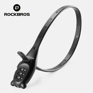 ROCKBROS Bicycle Cable Tie Lock Portable Multi-function Bike Lock Anti-theft - Picture 1 of 13