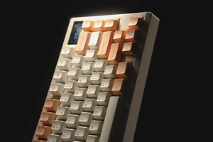 Custom 75% Mechanical Keyboard (Smooth and Super Silent, LCD screen) READ DESC! - Picture 1 of 23