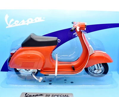 Modellini vespa 50 SPECIAL rosso scala 1:6 modellismo statico da collezione NEW - Immagine 1 di 4