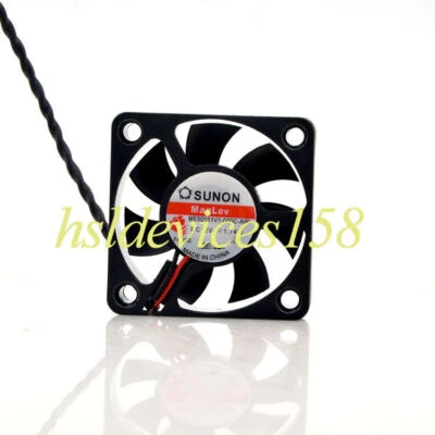 1pc SUNON ME50151V1-000C-A99 12V 1.74W 5CM 5015 2-wire Cooling Fan - Image 1 of 2