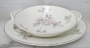 Vintage 2 Stck. Ancestral Spring Glory Servierplatte & Schale Fine Bone China Kirschblüte - Bild 1 von 24