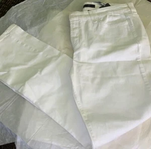 NYDJ White Straight Bootleg Jean SZ 16 - Picture 1 of 8