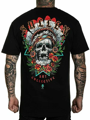 Camiseta Hombre Sullen SPIRIT WIND Tatuajes Diseño Urbano Calavera Calidad Premium Foto 1 de 4