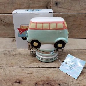 HIPPIE BUS Vorrat Gewürz Kräuter Keramik Porzellan Behälter enthalten Kunst - Bild 1 von 7
