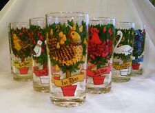 Twelve Days of Christmas (Individual) NEW Brockway Drinking Glasses