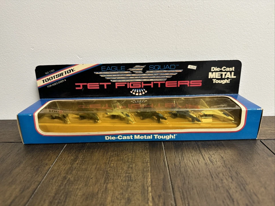 Tootsie Toy No. 1988 1701 Eagle Squad JET FIGHTERS Die-Cast - Aviones de juguete Foto 1 de 4
