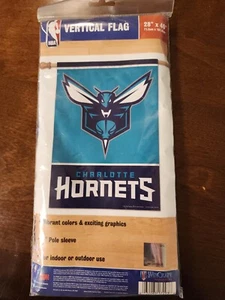 Charlotte Hornets NBA Vertical House Flag from WinCraft 28" x 40". NEW. - Picture 1 of 4