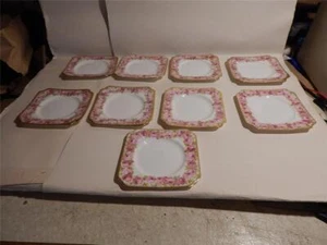 Royal Doulton Raby Rose. Small Square Side Plates. approximately 5.75" x 5.75" - Picture 1 of 1