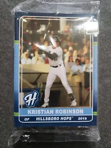 Hillsboro Hops 2019 conjunto completo de tarjetas de equipo selladas - Corbin Carroll (primer juego, radiocontrol) - Imagen 1 de 3