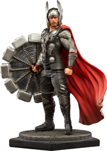 MARVEL Chris Hemsworth Thor Deluxe Infinity Statue Iron Studios 10th Exclusive - Picture 1 of 11