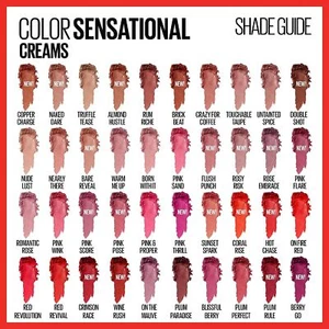 Maybelline Colorsensational Creme Lipstick ~ Choose Your Shade - Picture 1 of 17