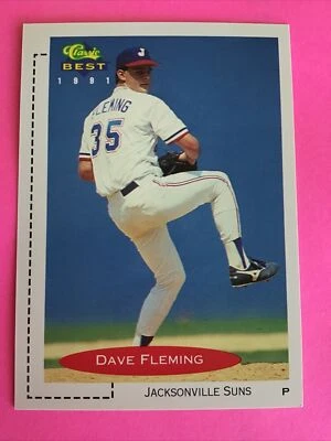 1991 Classic Best Minor League Baseball Rookie MINT💎 FS #284 Dave Fleming - Image 1 of 2