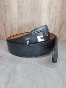 Mixon Leathercraft Belt 78B48 2.25" Black Fits 47-54" - Picture 1 of 6