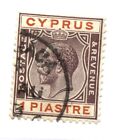 CYPRUS -1924/28- King George V, a new drawing - 1 P