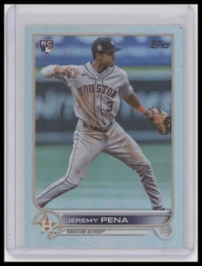 Actualización Topps 2022 #US253 Jeremy Peña Rainbow Foil - Imagen 1 de 1