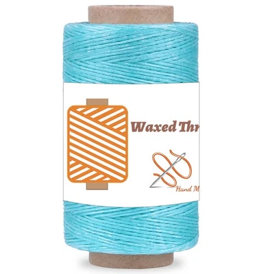 Waxed Thread 284 Yards, 150D Leather Sewing Waxed Thread Cord for Beginners L... - Image 1 of 4