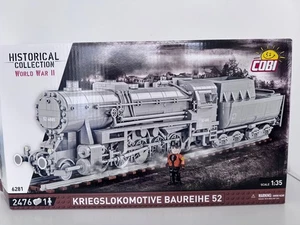 COBI 6281 Kriegslokomotive Baureihe 52 (Maßstab 1:35) mit Anleitung und Karton - Bild 1 von 12