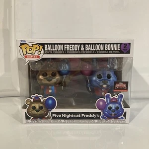 Funko Pop! Vinyl: Five Nights at Freddy's - Balloon Freddy & Balloon Bonnie - 2 - Picture 1 of 7