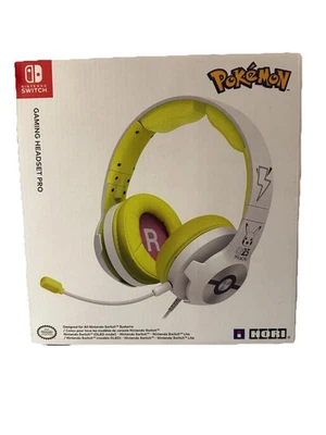 Nintendo Switch HORI Headset Pro NEW – Pokémon Pikachu POP (NSW-264U) - Image 1 of 4