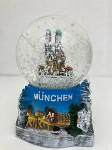 Alemania Alemania Alemania Cúpula de Nieve Globo de Nieve *Recuerdo Munchen Munich - Imagen 1 de 8